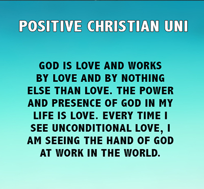 Positive Christian Uni - Positive Christian University - Positive Thinking Network - Positive Thinking Doctor - David J. Abbott M.D.